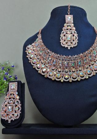 Picture of Charming Dark Khaki Necklace Set