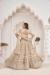 Picture of Charming Crepe & Net Tan Lehenga Choli