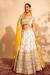 Picture of Enticing Organza Ghost White Readymade Lehenga Choli