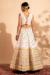 Picture of Enticing Organza Ghost White Readymade Lehenga Choli