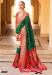 Picture of Wonderful Silk Dark Green Saree