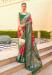 Picture of Classy Silk Crimson Saree