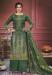 Picture of Ravishing Chiffon Sea Green Straight Cut Salwar Kameez