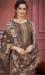 Picture of Chiffon Rosy Brown Straight Cut Salwar Kameez