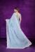 Picture of Shapely Chiffon Light Steel Blue Saree