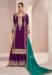 Picture of Nice Silk Saddle Brown Straight Cut Salwar Kameez