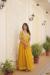 Picture of Exquisite Georgette Golden Rod Readymade Gown