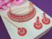 Picture of Delightful Crimson Necklace Set