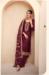 Picture of Well Formed Georgette Maroon Straight Cut Salwar Kameez