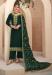 Picture of Georgette Sea Green Straight Cut Salwar Kameez