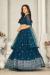 Picture of Georgette & Net Midnight Blue Lehenga Choli