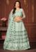 Picture of Wonderful Net Sky Blue Lehenga Choli