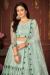 Picture of Wonderful Net Sky Blue Lehenga Choli