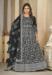 Picture of Marvelous Net Black Anarkali Salwar Kameez