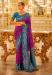 Picture of Gorgeous Silk Purple Saree