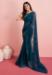 Picture of Fine Georgette Midnight Blue Saree