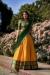 Picture of Delightful Georgette Sandy Brown Lehenga Choli