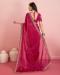 Picture of Admirable Chiffon & Silk Crimson Saree