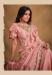 Picture of Alluring Georgette & Net & Satin Light Pink Saree