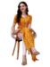 Picture of Appealing Rayon Dark Golden Rod Kurtis & Tunic