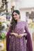 Picture of Cotton & Silk Violet Readymade Salwar Kameez