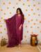 Picture of Elegant Georgette Fire Brick Readymade Salwar Kameez