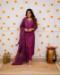 Picture of Elegant Georgette Fire Brick Readymade Salwar Kameez