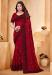 Picture of Lovely Georgette Maroon Saree