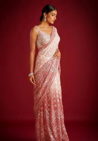 Picture of Gorgeous Georgette Tan Saree