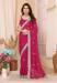 Picture of Beauteous Chiffon Crimson Saree