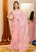 Picture of Fine Georgette Pink Saree