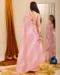 Picture of Fine Georgette Pink Saree