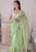 Picture of Sublime Organza Dark Sea Green Saree