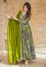 Picture of Splendid Rayon Sea Green Readymade Gown