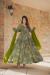 Picture of Splendid Rayon Sea Green Readymade Gown