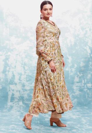 Picture of Marvelous Georgette Thistle Readymade Salwar Kameez