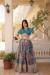 Picture of Classy Silk Steel Blue Readymade Lehenga Choli