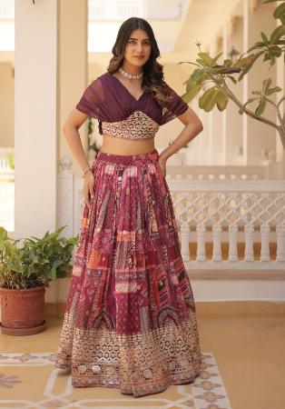 Picture of Exquisite Silk Sienna Readymade Lehenga Choli