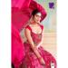 Picture of Chiffon & Georgette Medium Violet Red Readymade Lehenga Choli