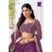 Picture of Chiffon & Georgette Brown Readymade Lehenga Choli