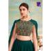 Picture of Graceful Georgette Dark Green Readymade Lehenga Choli