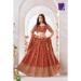 Picture of Taking Georgette Fire Brick Readymade Lehenga Choli