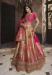 Picture of Grand Silk Rosy Brown Lehenga Choli