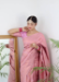 Picture of Amazing Silk Rosy Brown Saree