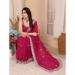 Picture of Fascinating Chiffon Fire Brick Saree