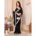 Picture of Elegant Chiffon Black Saree