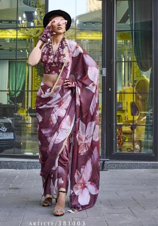 Picture of Beautiful Silk Sienna Saree