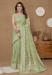 Picture of Exquisite Net Dark Sea Green Saree