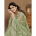 Picture of Exquisite Net Dark Sea Green Saree