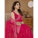 Picture of Elegant Net Crimson Saree